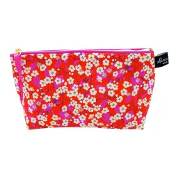 Alice Caroline Cosmetics Bag Liberty Mitsy Chilli