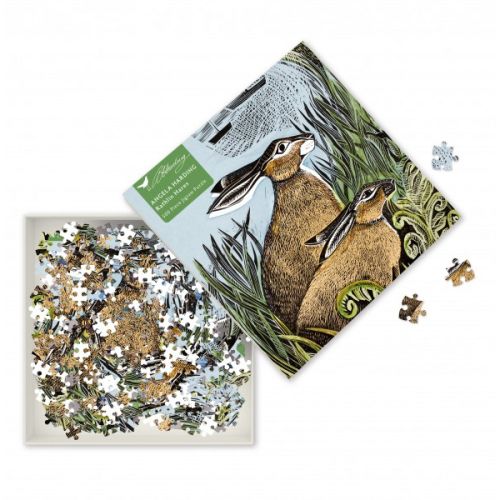 Angela Harding Rathlin Hares 500 Piece Jigsaw Puzzle