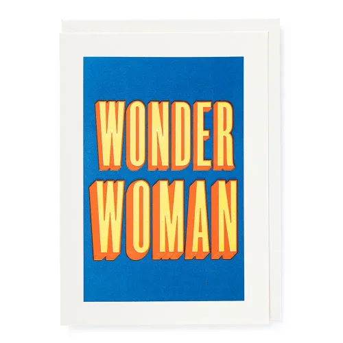 Wonder Woman Greetings Card QP609