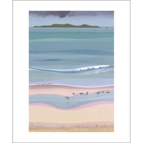 Carry Akroyd Tide Edge Greetings Card CA3232