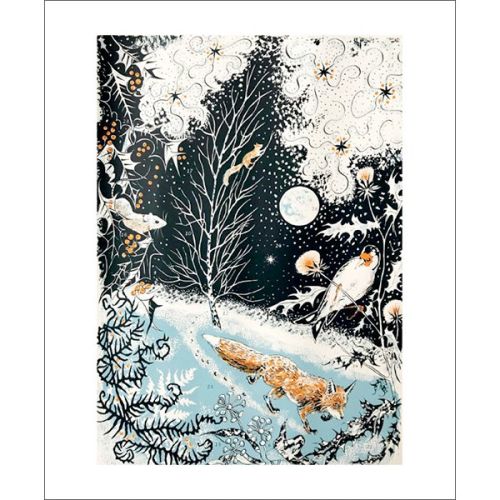 Julia McKenzie Winter Wildlife Greetings Card JK3008X