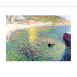 Laura Knight Lamorna Cove 1920 Greetings Card LK3233