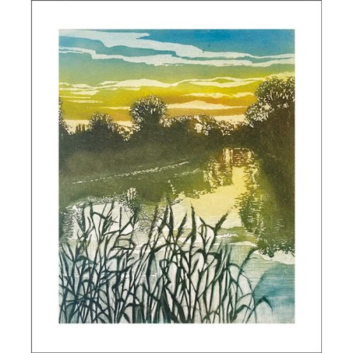 Sally Winter Morning Has Broken Greetings Card SW3085