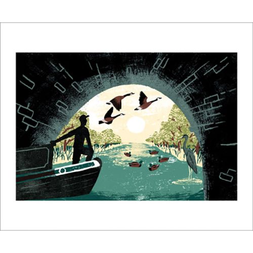 Tom Jay Canal Greetings Card TJ1849