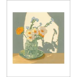 Vanessa Lubach Dandelion and Primrose Greetings Card VL3231