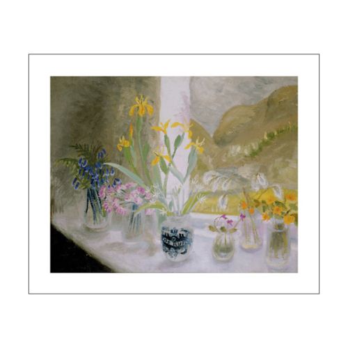 Winifred Nicholson Wild Flower Window Sill Greetings Card WN1891