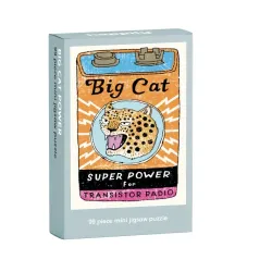 Charlotte Farmer Big Cat 99 Piece Mini Jigsaw Puzzle