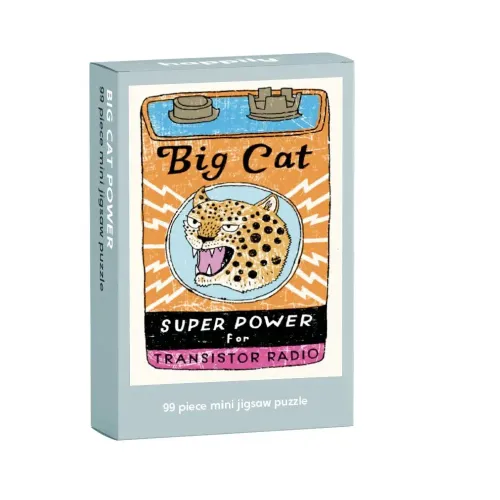 Charlotte Farmer Big Cat 99 Piece Mini Jigsaw Puzzle