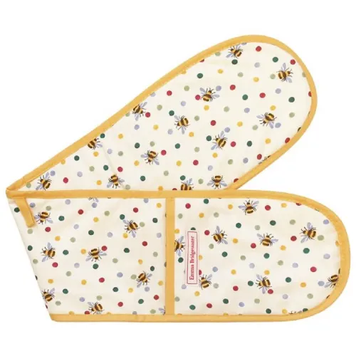 Emma Bridgewater Bumblebee and Polka Dot Oven Gloves