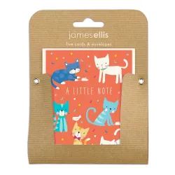 Cats a Little Note Mini Cards MP3741