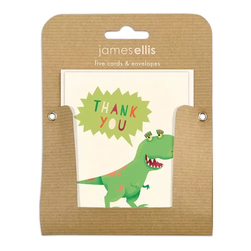 Dinosaur Mini Thank You Note Cards MP2605