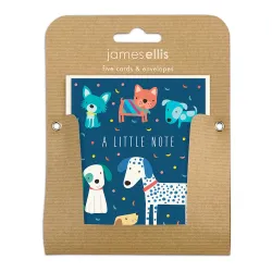 Dogs a Little Note Mini Cards MP3740