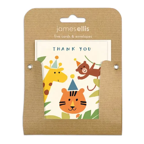 Jungle Mini Thank You Cards MP2595