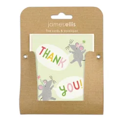 Mice Thank You Mini Cards MP3746