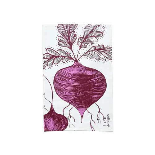 Lush Designs Beetroot Tea Towel