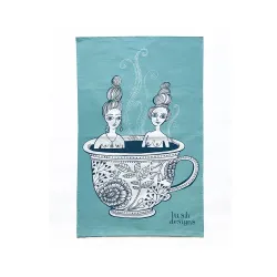 Lush Designs Tea Cup Ladies Tea Towel