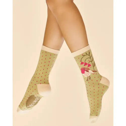 Powder Design Ladies Ankle Socks Rosy Robin