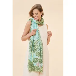 Powder Design Secret Paradise Scarf Aqua