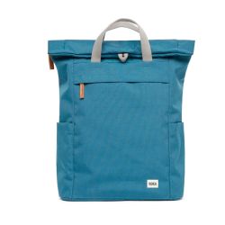 Roka Sustainable Finchley A Small Backpack Marine Blue