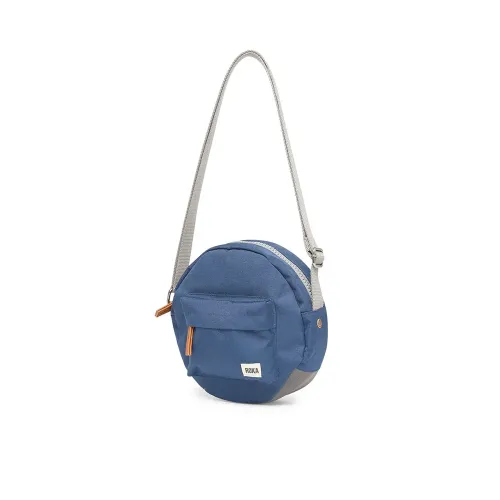 Roka Sustainable Paddington B Small Crossbody Bag Mineral Blue