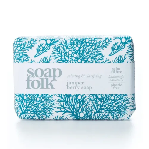 Soap Folk Juniper Berry Soap Bar 105g