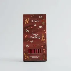 St Eval Figgy Pudding Mini Candles Pack