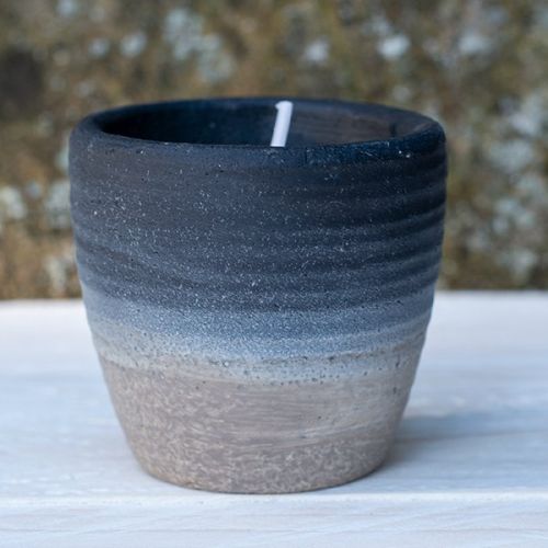 St Eval Coastal Pot Candle Blue Sea Salt Scented