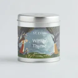 St Eval Winter Thyme Scented Candle Christmas Tin