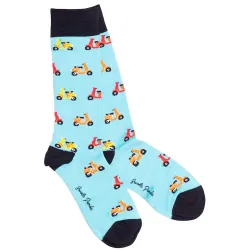 Swole Panda Men's Scooter Bamboo Socks